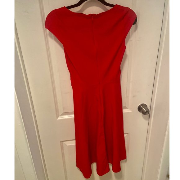 Belle Poque Red pinup circle a-line dress - Picture 3 of 5